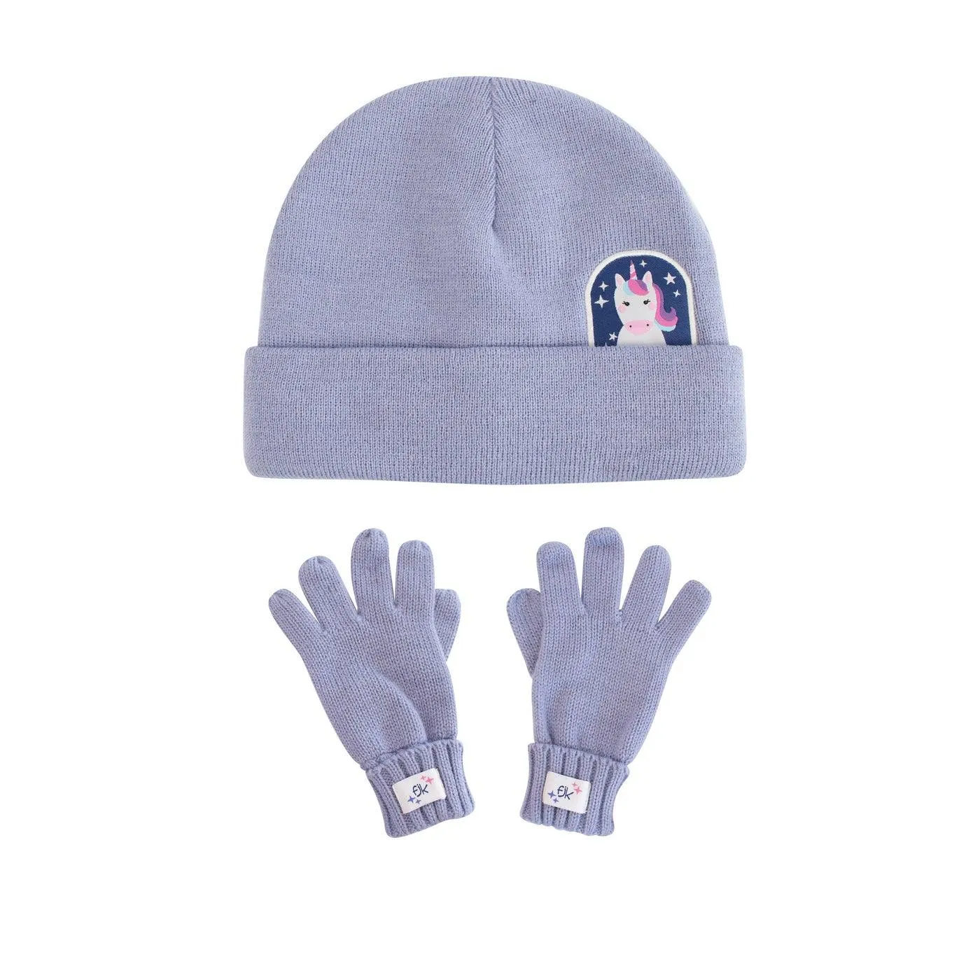 FlapJack Kids Toque & Gloves Set - Unicorn